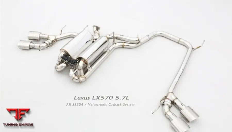 Lexus Lx570 5.7L All Ss304 Valvetronic Exhaust System