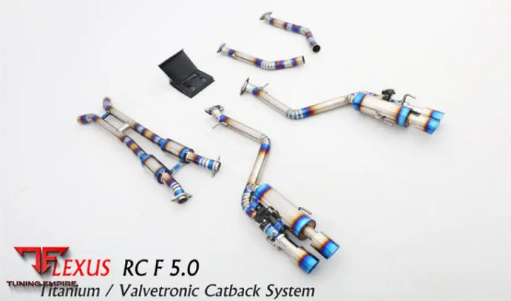 Lexus Rcf 5.0L Titanium Valvetronic Exhaust System