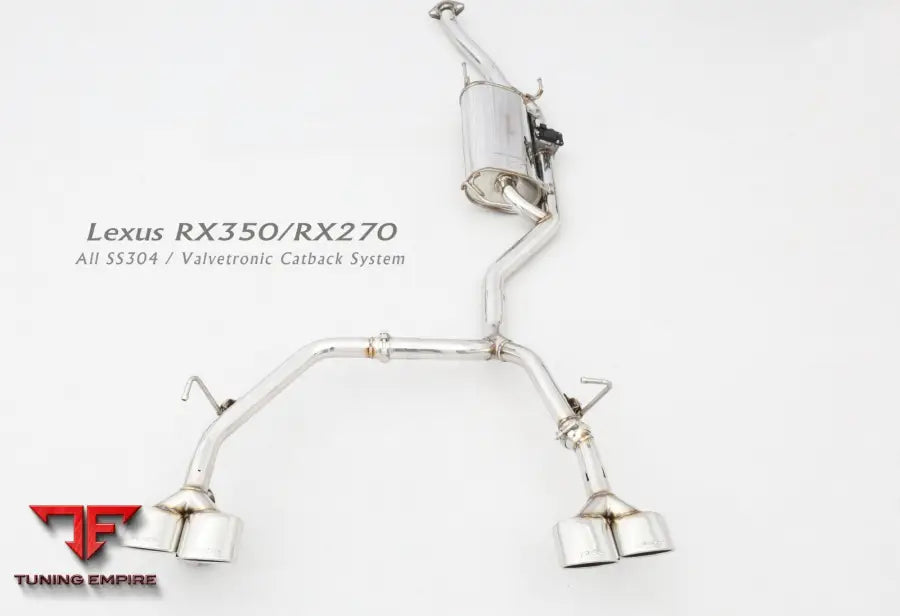 Lexus Rx270/Rx350 All Ss304 Valvetronic Exhaust System