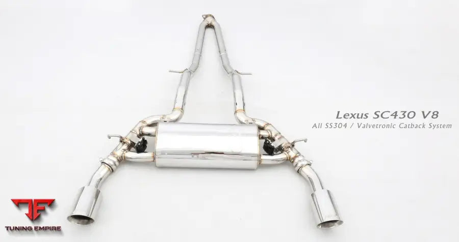 Lexus Sc430 All Ss304 Valvetronic Exhaust System