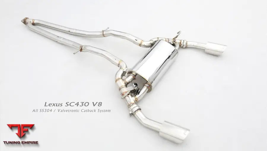 Lexus Sc430 All Ss304 Valvetronic Exhaust System