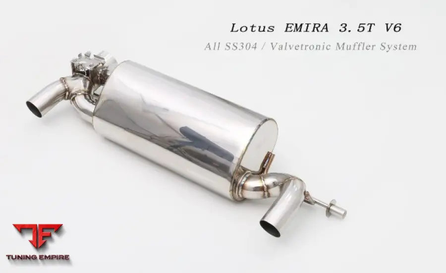 Lotus Emira 3.5T V6 All Ss304 Valvetronic Exhaust System