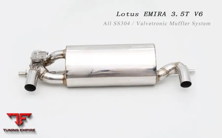 Lotus Emira 3.5T V6 All Ss304 Valvetronic Exhaust System