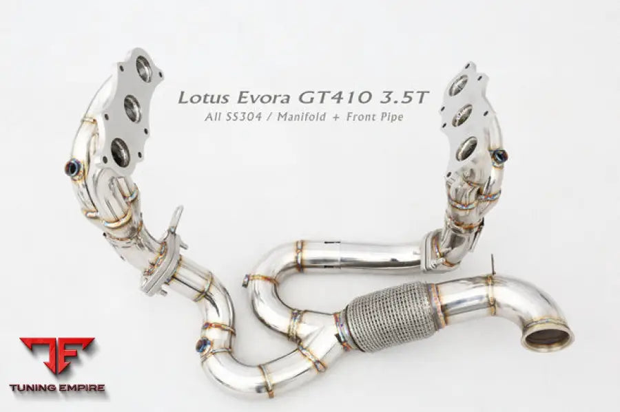 Lotus Evora 3.5T All Ss304 Manifold Front Pipe Exhaust System