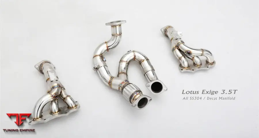 Lotus Exige 3.5T All Ss304 Decat Manifold Exhaust System