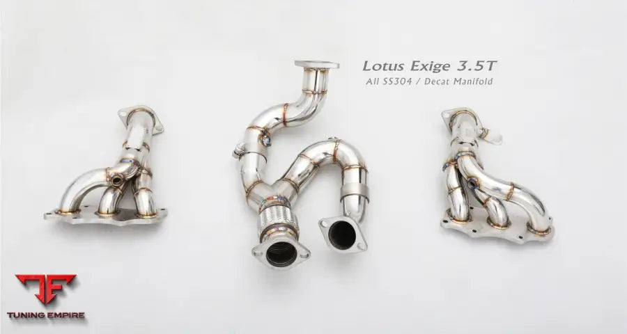 Lotus Exige 3.5T All Ss304 Decat Manifold Exhaust System