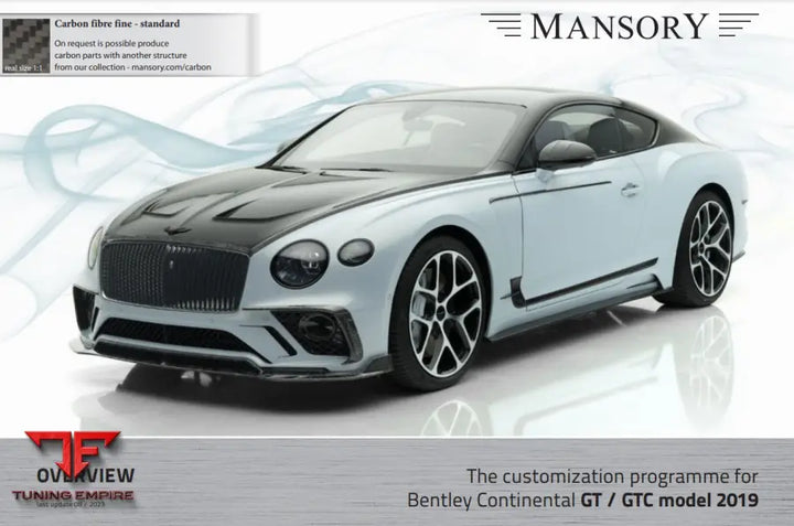 Mansory Bentley Continental Gt / Gtc Model 2019