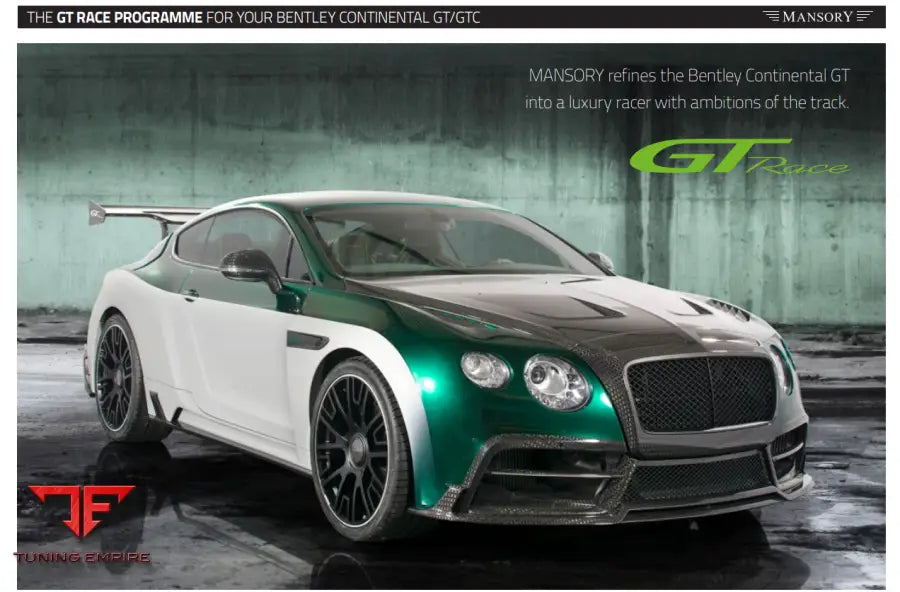 Mansory Bentley Continental Gt Race - Limited Edition