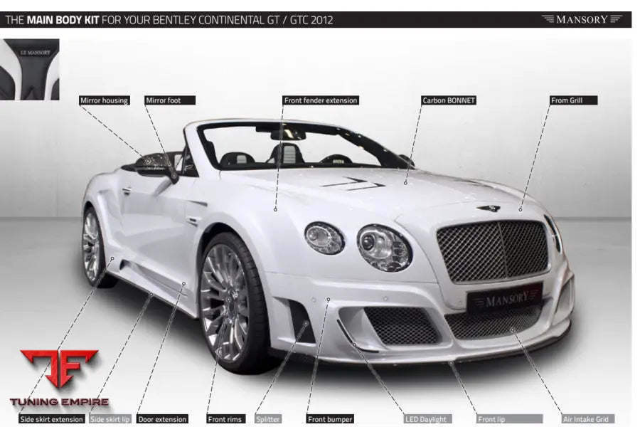 Mansory Bentley Continental Le Ii Gt/Gtc - Limited Edition