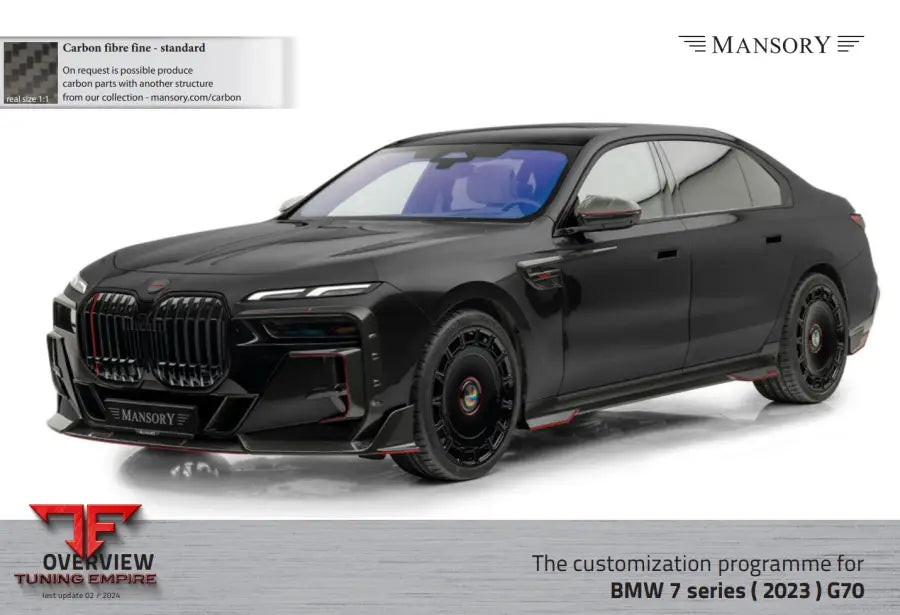 Mansory Bmw 7 Series (2023) G70