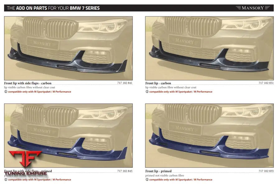 Mansory Bmw 7 Series (G11 / G12)