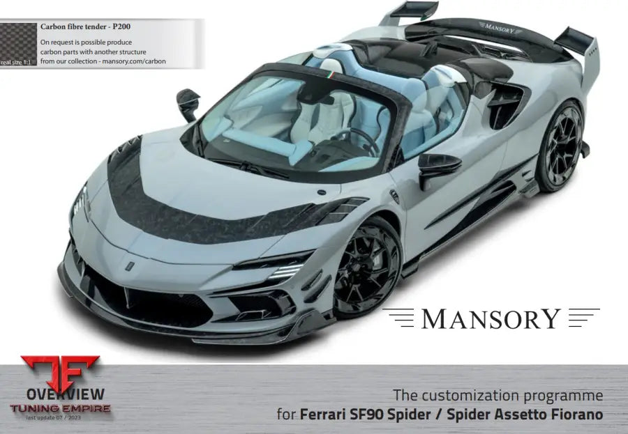 Mansory Ferrari Sf90 Spider