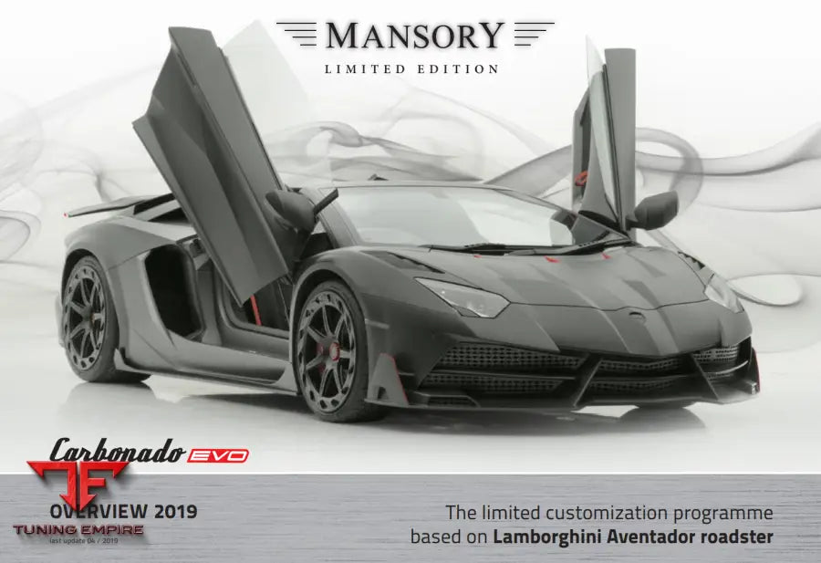 Mansory Lamborghini Aventador Roadster