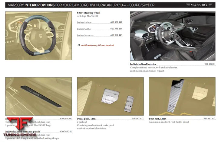 Mansory Lamborghini Huracán Lp 610-4