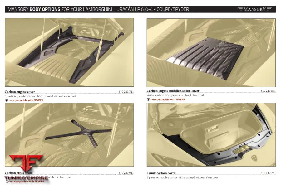 Mansory Lamborghini Huracán Lp 610-4 - Torofeo