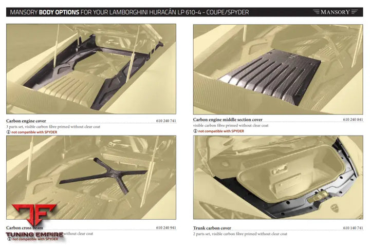 Mansory Lamborghini Huracán Lp 610-4 - Torofeo