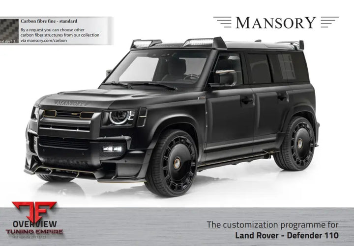 Mansory Land Rover Defender 110