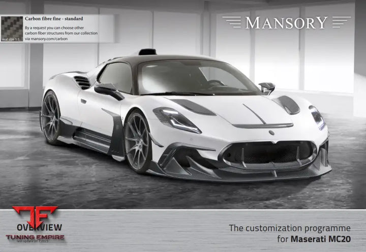 Mansory Maserati Mc20