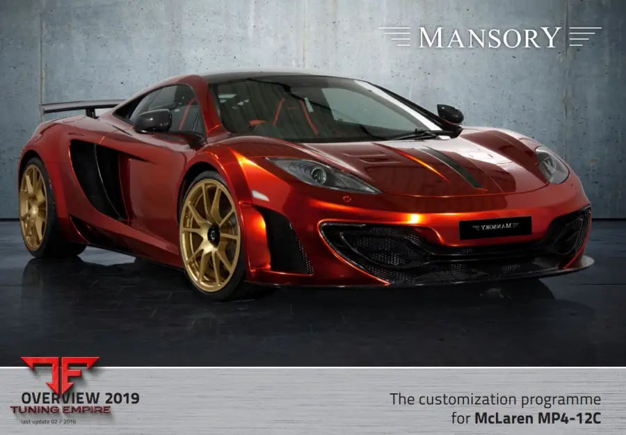 Mansory Mclaren Mp4-12C