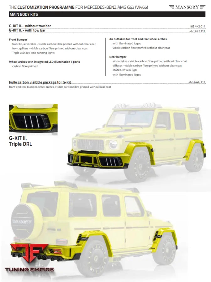 Mansory Mercedes-Benz Amg G63