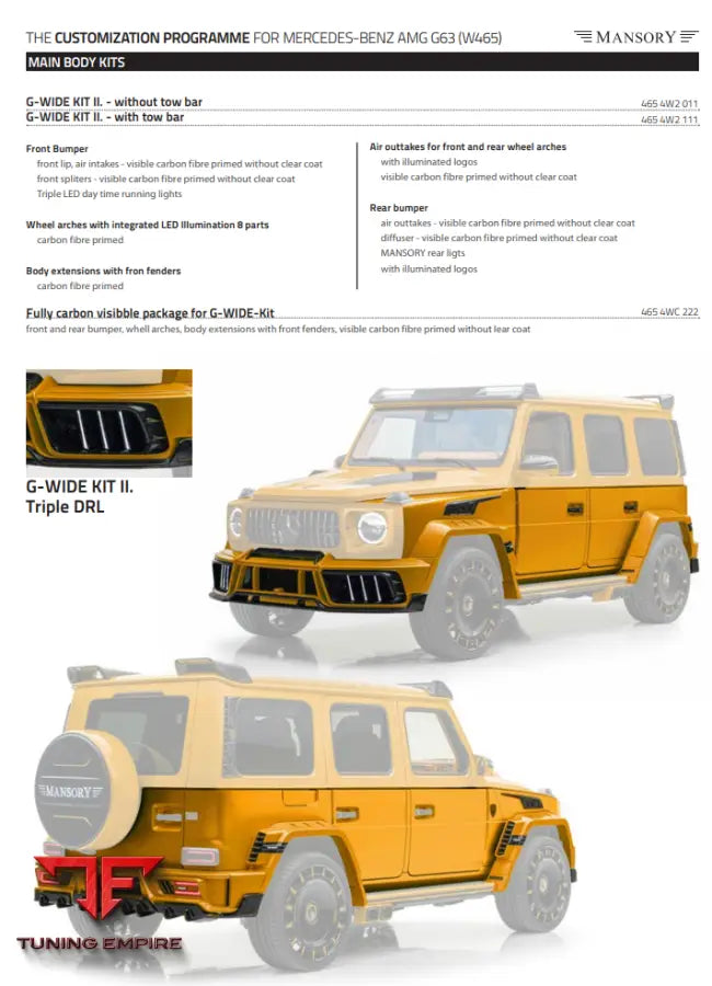 Mansory Mercedes-Benz Amg G63