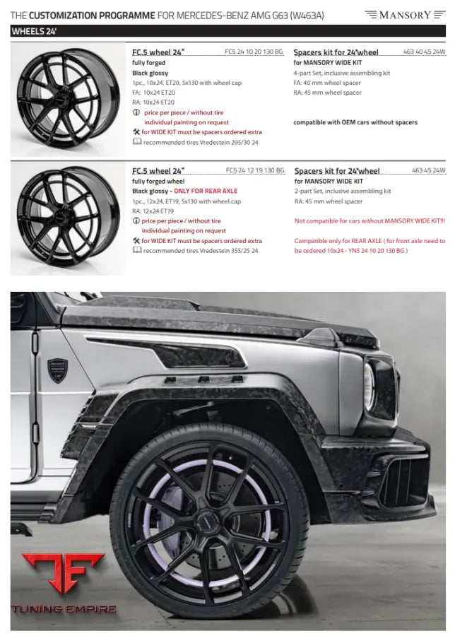 Mansory Mercedes-Benz Amg G63