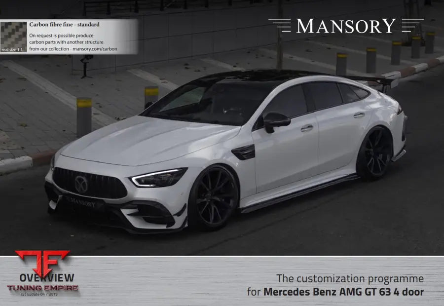 Mansory Mercedes-Benz Amg Gt 63 4 Door