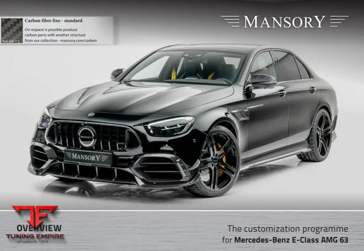 Mansory Mercedes-Benz E-Class Amg 63 (W213 Lci)