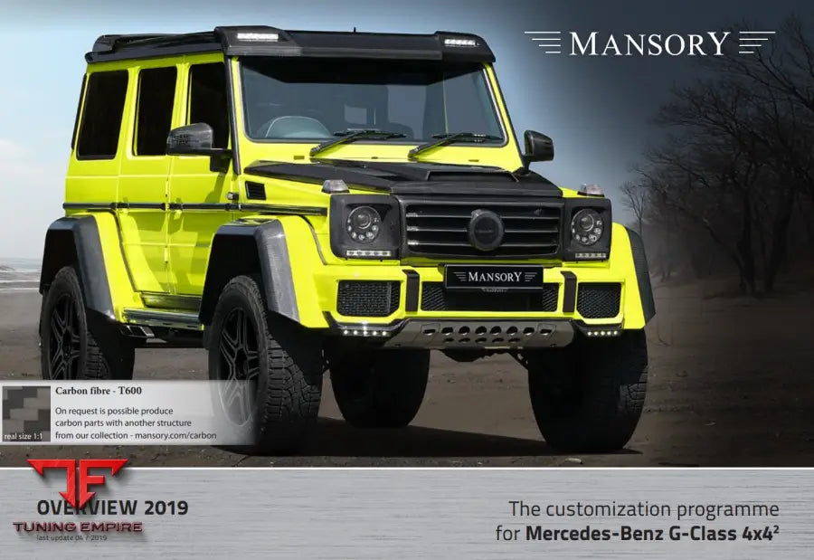 Mansory Mercedes-Benz G-Class G500 4X4² + Soft Kit