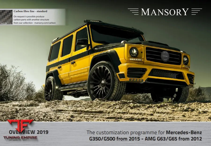 Mansory Mercedes-Benz G-Class Cabrio - Soft Kit