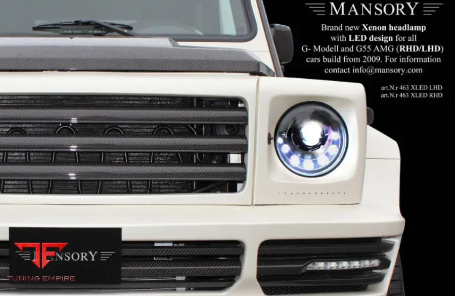 Mansory Mercedes-Benz G-Class Soft Kit (W463)