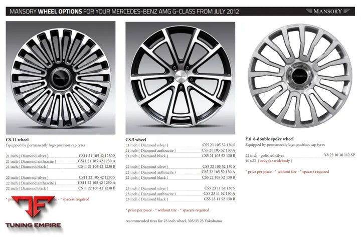 Mansory Mercedes-Benz G-Class Wide (W463)