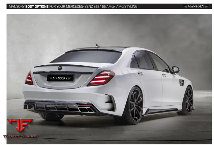 Mansory Mercedes Benz S-Class S63 Amg Styling