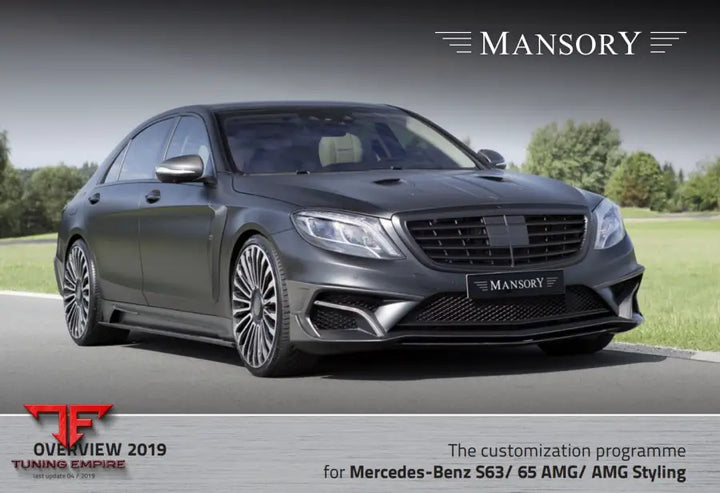 Mansory Mercedes Benz S-Class (V 222) S63 Amg