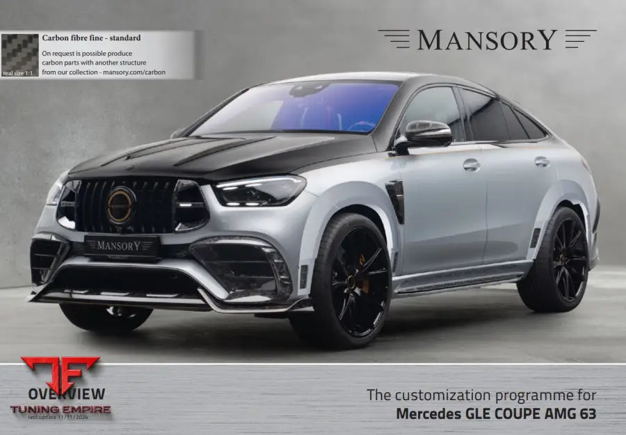 Mansory Mercedes Gle Coupe Amg 63