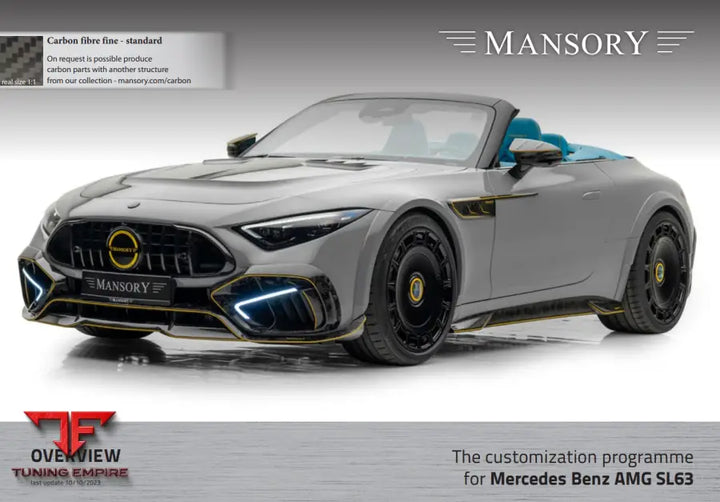 Mansory Mercedes Benz Amg Sl63