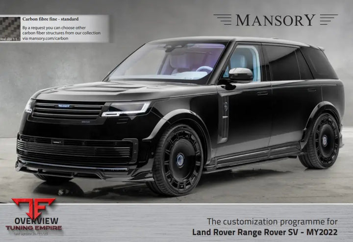 Mansory Land Rover Range Sv - My2022