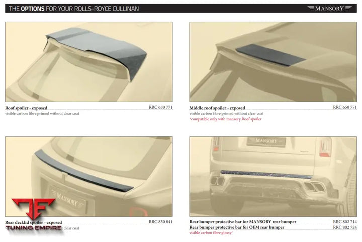 Mansory Rolls Royce Cullinan
