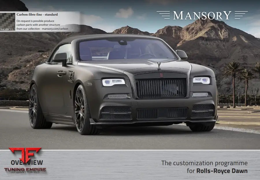 Mansory Rolls Royce Dawn