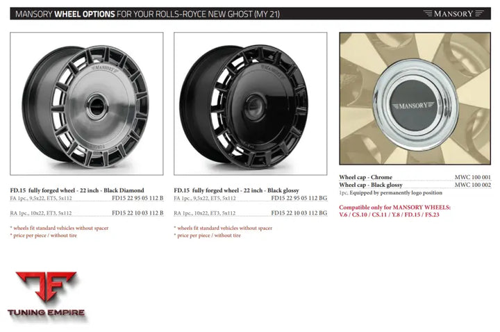 Mansory Rolls Royce New Ghost (My 21)