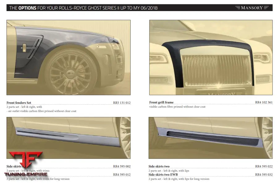 Mansory Rolls Royce Ghost Ii My 06/2018