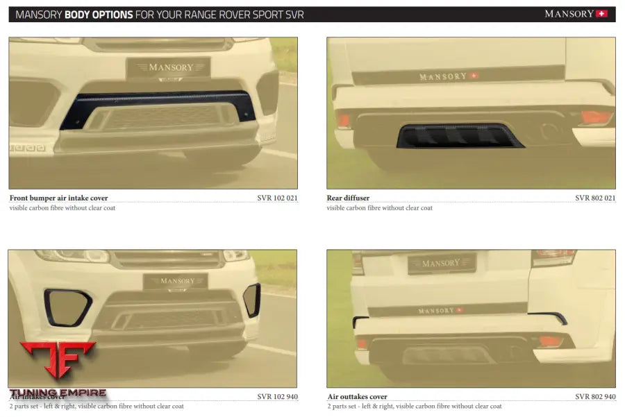Mansory Land Rover Range Sport Svr