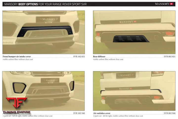 Mansory Land Rover Range Sport Svr