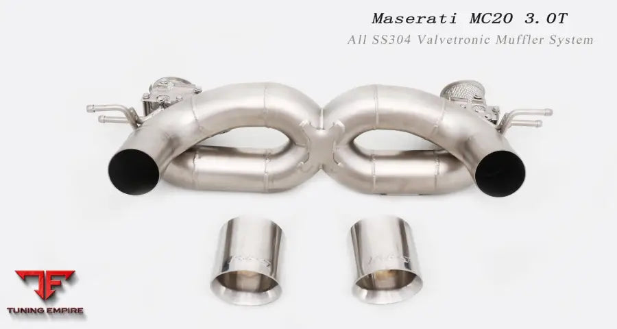 Maserati Mc20 3.0T All Ss304 Valvetronic Exhaust System