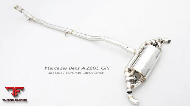 Mercedes Benz A Class W177 All Ss304 Valvetronic Exhaust System