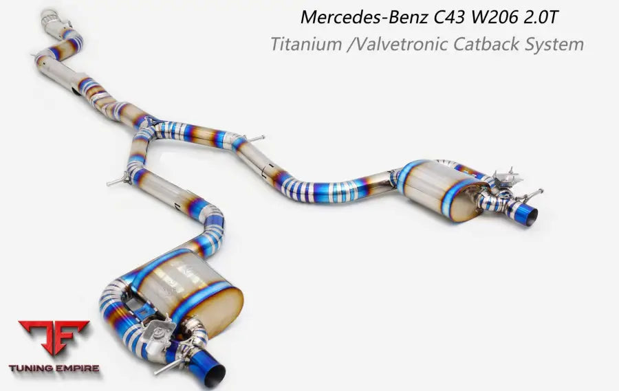 Mercedes Benz C43 Titanium Valvetronic Exhaust System