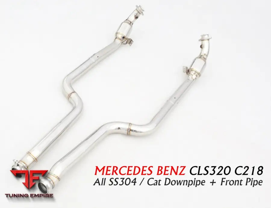 Mercedes Benz Cls C218 All Ss304 Downpipe Front Pipe Exhaust System