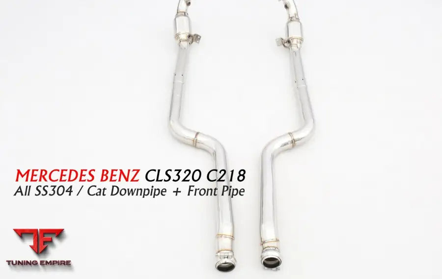 Mercedes Benz Cls C218 All Ss304 Downpipe Front Pipe Exhaust System