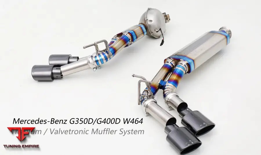 Mercedes Benz G Class Amg G350D Titanium Valvetronic Exhaust System