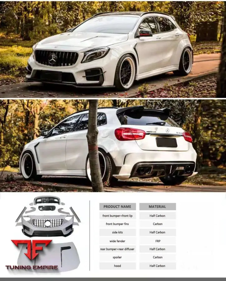 Mercedes-Benz GLA45 Wide Body Kit